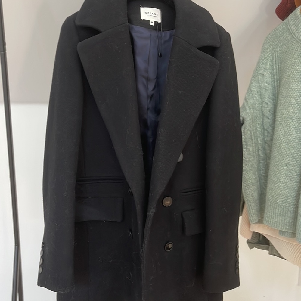 Like New - Sézane Coat 36